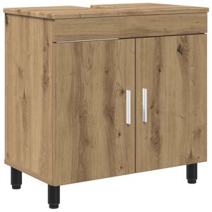 vidaXL Um&yacute;vadlo do koupelny Dub artisan 60 x 35 x 60 cm
