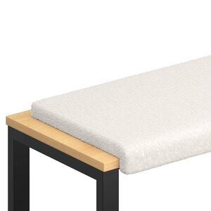 vidaXL Pol&scaron;t&aacute;ř na lavici Sherpa l&aacute;tka Kr&eacute;mov&aacute; Hloubka 35 cm