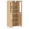 vidaXL Skř&iacute;ň highboard dub sonoma 69,5 x 34 x 180 cm kompozitn&iacute; dřevo