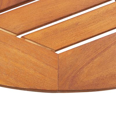 vidaXL Skládací zahradní stůl 60 x 75 cm masivní akáciové dřevo