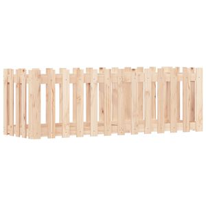 vidaXL Vyv&yacute;&scaron;en&yacute; z&aacute;hon plotov&yacute; design 150 x 50 x 50 cm masivn&iacute; borovice