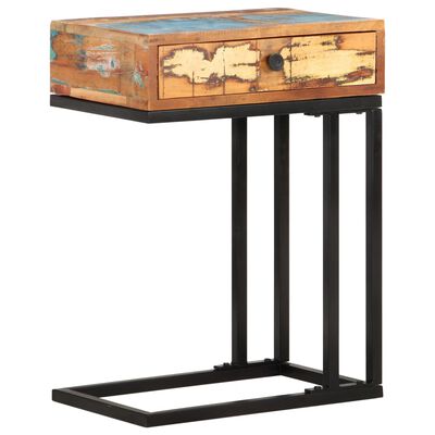 vidaXL Odkládací stolek tvar U 45x30x61 cm masivní recyklované dřevo