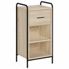 vidaXL Serv&iacute;rovac&iacute; skř&iacute;ň Dub sonoma 97 x 33 x 81 cm Kompozitn&iacute; dřevo