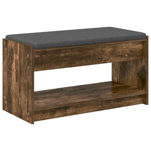 vidaXL Chodbičkov&aacute; lavice Uzen&yacute; Dub 83 x 38 x 45 cm