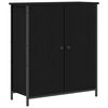 vidaXL Serv&iacute;rovac&iacute; skř&iacute;ň Čern&yacute; dub 70 x 30 x 80 cm Kompozitn&iacute; dřevo