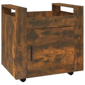 vidaXL Kancel&aacute;řsk&yacute; kontejner kouřov&yacute; dub 60x45x60 cm kompozitn&iacute; dřevo