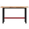 vidaXL Pracovn&iacute; stůl 140x60x83 cm masivn&iacute; ak&aacute;ciov&eacute; dřevo obd&eacute;ln&iacute;kov&yacute;