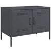 vidaXL TV skř&iacute;ňka antracitov&aacute; 68 x 39 x 50,5 cm ocel