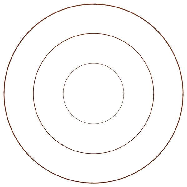 vidaXL Zahradn&iacute; pěstebn&iacute;k Hněd&aacute; 120 x 120 x 20 cm