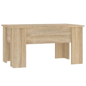 vidaXL Konferenčn&iacute; stolek dub sonoma 79 x 49 x 41 cm kompozitn&iacute; dřevo
