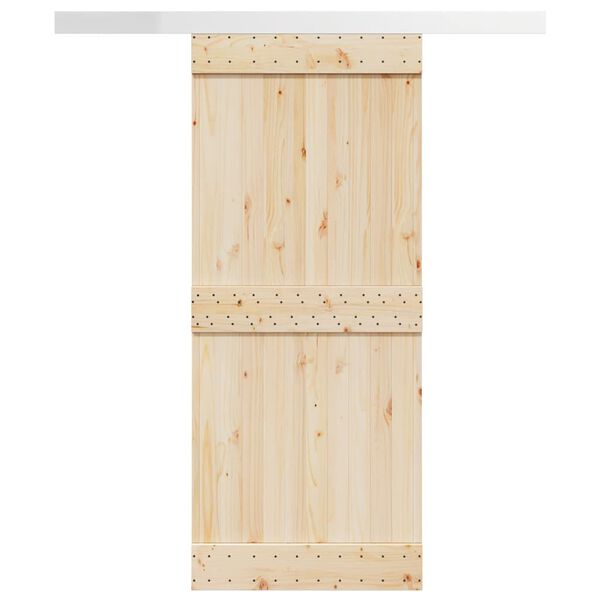 vidaXL Sada příslušenství pro posuvné dveře 183 cm slitina hliníku