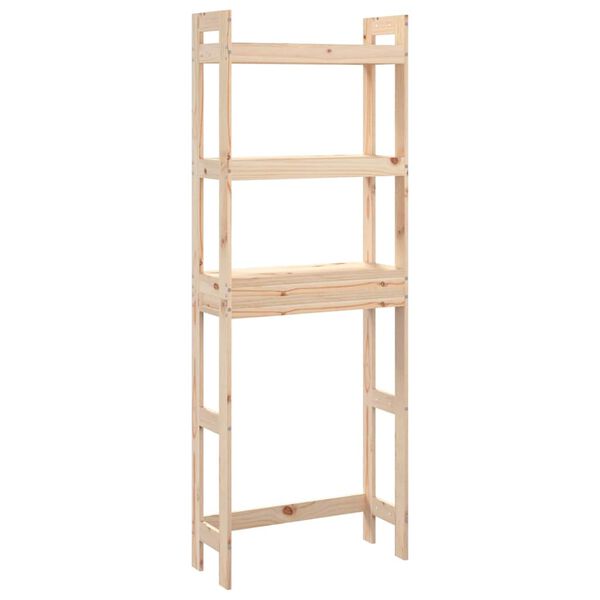 vidaXL Toaletn&iacute; reg&aacute;l 63 x 26 x 171 cm masivn&iacute; borov&eacute; dřevo