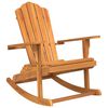 vidaXL Zahradn&iacute; houpac&iacute; křeslo Adirondack masivn&iacute; teakov&eacute; dřevo