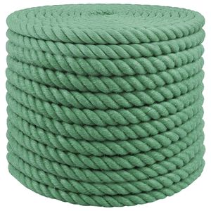 vidaXL Jutov&eacute; lano 16 mm Zelen&aacute; 100% jute Tossa