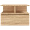 vidaXL N&aacute;stěnn&yacute; nočn&iacute; stolek dub sonoma 40x31x27 cm kompozitn&iacute; dřevo