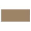 vidaXL V&yacute;suvn&aacute; bočn&iacute; mark&yacute;za 180 x 500 cm 100% polyester, železo, ocel