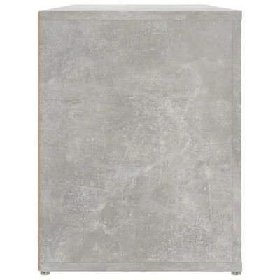 vidaXL Botník betonově šedý 100 x 35 x 45 cm kompozitní dřevo