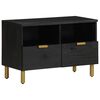 vidaXL TV skř&iacute;ňka čern&aacute; 70 x 33 x 46 cm kompozitn&iacute; dřevo
