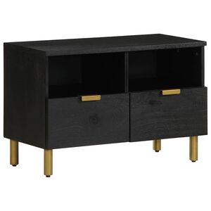 vidaXL TV skř&iacute;ňka čern&aacute; 70 x 33 x 46 cm kompozitn&iacute; dřevo