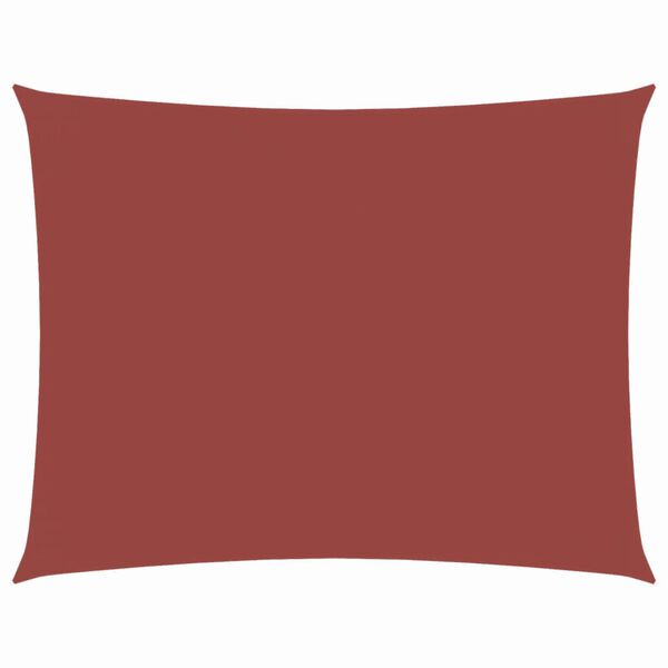 vidaXL St&iacute;n&iacute;c&iacute; plachta oxfordsk&aacute; l&aacute;tka obd&eacute;ln&iacute;kov&aacute; 3 x 4 m cihlov&aacute;