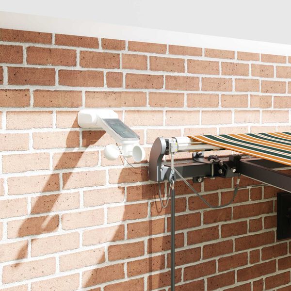 vidaXL Pl&aacute;tno pro mark&yacute;zu s Zelen&aacute; a žlut&aacute; 450 &times; 350 cm Polyester