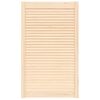 vidaXL Nábytková dvířka lamelový design 99,3 x 59,4 cm borovice