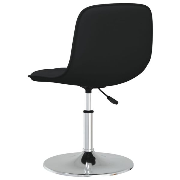 vidaXL Barov&aacute; židle čern&aacute; textil