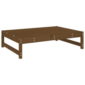 vidaXL Zahradn&iacute; podnožka medově hněd&aacute; 120 x 80 cm masivn&iacute; borov&eacute; dřevo