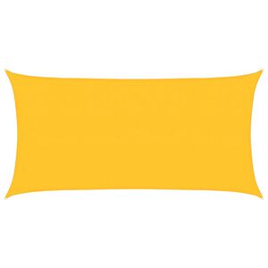 vidaXL St&iacute;n&iacute;c&iacute; plachta 160 g/m&sup2; žlut&aacute; 2 x 4 m HDPE