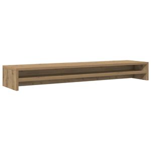 vidaXL Stojan na monitor Artisan Dub 100 x 24 x 13 cm Konstrukce dřeva
