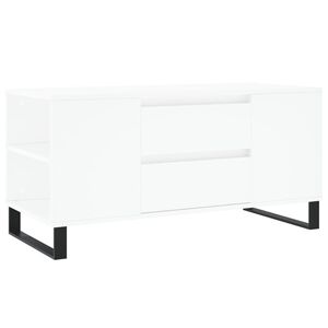 vidaXL Konferenčn&iacute; stolek b&iacute;l&yacute; 102 x 44,5 x 50 cm kompozitn&iacute; dřevo