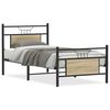vidaXL R&aacute;m postele bez matrace dub sonoma 90 x 190 cm kompozitn&iacute; dřevo