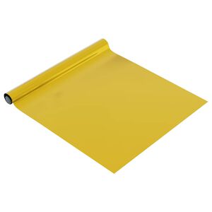 vidaXL Samolep&iacute;c&iacute; tapeta na n&aacute;bytek zlat&aacute; vysok&yacute; lesk 500 x 90 cm PVC