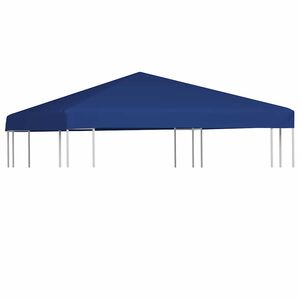 vidaXL N&aacute;hradn&iacute; střecha na alt&aacute;n 310 g/m&sup2; 3 x 3 m modr&aacute;