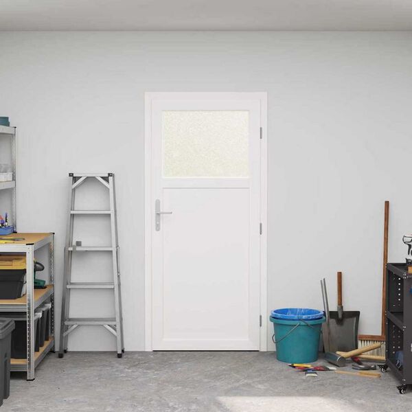 vidaXL Bočn&iacute; vstupn&iacute; dveře 98 x 198 cm PVC