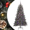 vidaXL Uměl&yacute; v&aacute;nočn&iacute; stromeček Zelen&aacute; 180 cm PVC, plast a ocel