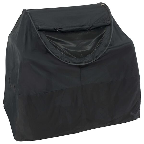 DERYAN Noční kryt na dětskou postýlku černý