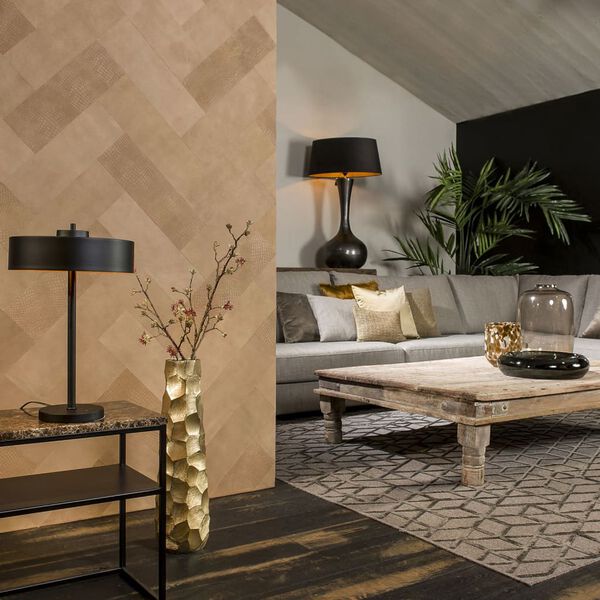 WallArt Kožen&eacute; n&aacute;stěnn&eacute; panely Salisbury p&iacute;skově b&eacute;žov&eacute; 16 ks