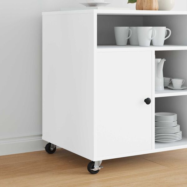 vidaXL Kolečko 2 pcs Černo-stř&iacute;brn&yacute; 63 x 48 x 46 mm Železo a nylon