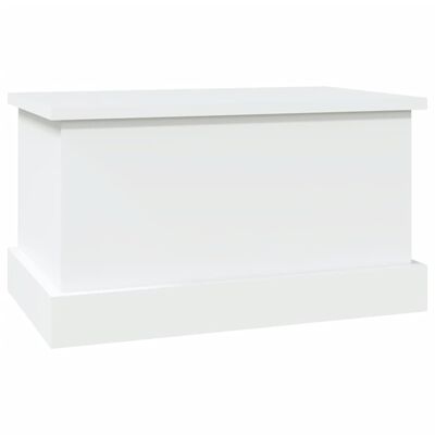 vidaXL Úložný box bílý 50 x 30 x 28 cm kompozitní dřevo