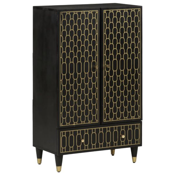 vidaXL Skř&iacute;ň highboard 60 x 33 x 100 cm masivn&iacute; mangovn&iacute;kov&eacute; dřevo