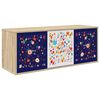vidaXL N&aacute;stěnn&aacute; TV skř&iacute;ň MAINZ 102 x 33 x 40 cm Dub sonoma