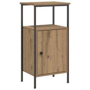 vidaXL Nočn&iacute; stolek dub artisan 41 x 31 x 80 cm kompozitn&iacute; dřevo