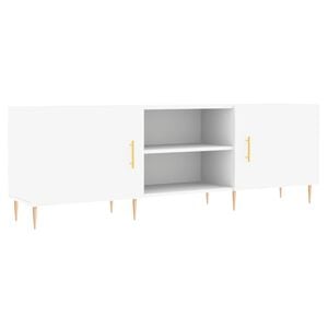 vidaXL TV skř&iacute;ňka b&iacute;l&aacute; 150 x 30 x 50 cm kompozitn&iacute; dřevo