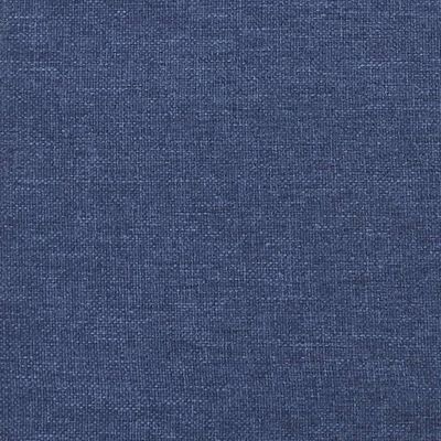 vidaXL Taštičková matrace modrá 120 x 200 x 20 cm textil