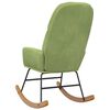 vidaXL Houpac&iacute; židle světle zelen&aacute; samet