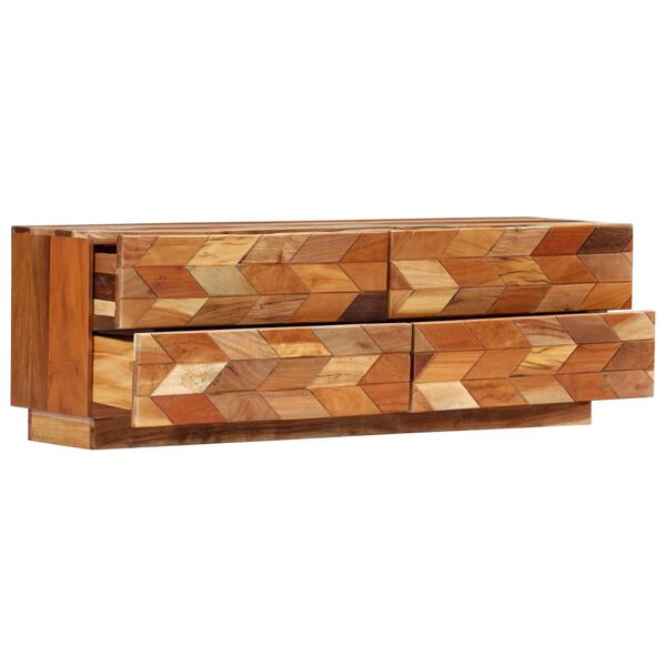 vidaXL TV stolek 120 x 30 x 40 cm masivní recyklované dřevo