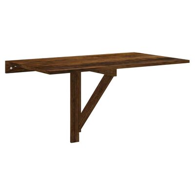 vidaXL Nástěnný sklápěcí stůl kouřový dub 100x60x56cm kompozitní dřevo
