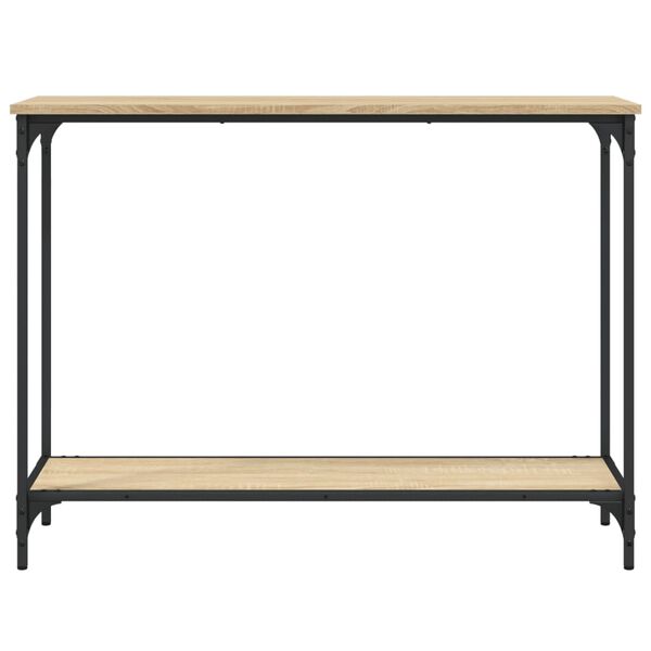vidaXL Konzolový stolek dub sonoma 101 x 30,5 x 75 cm kompozitní dřevo