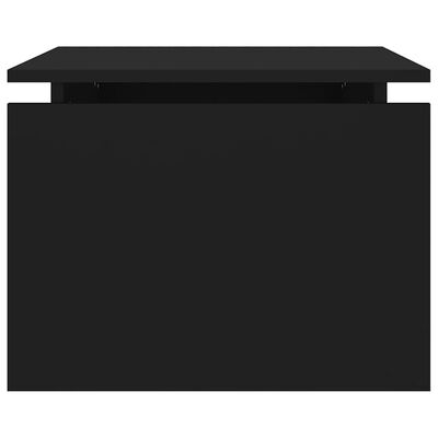 vidaXL Konferenční stolek černý 68 x 50 x 38 cm dřevotříska